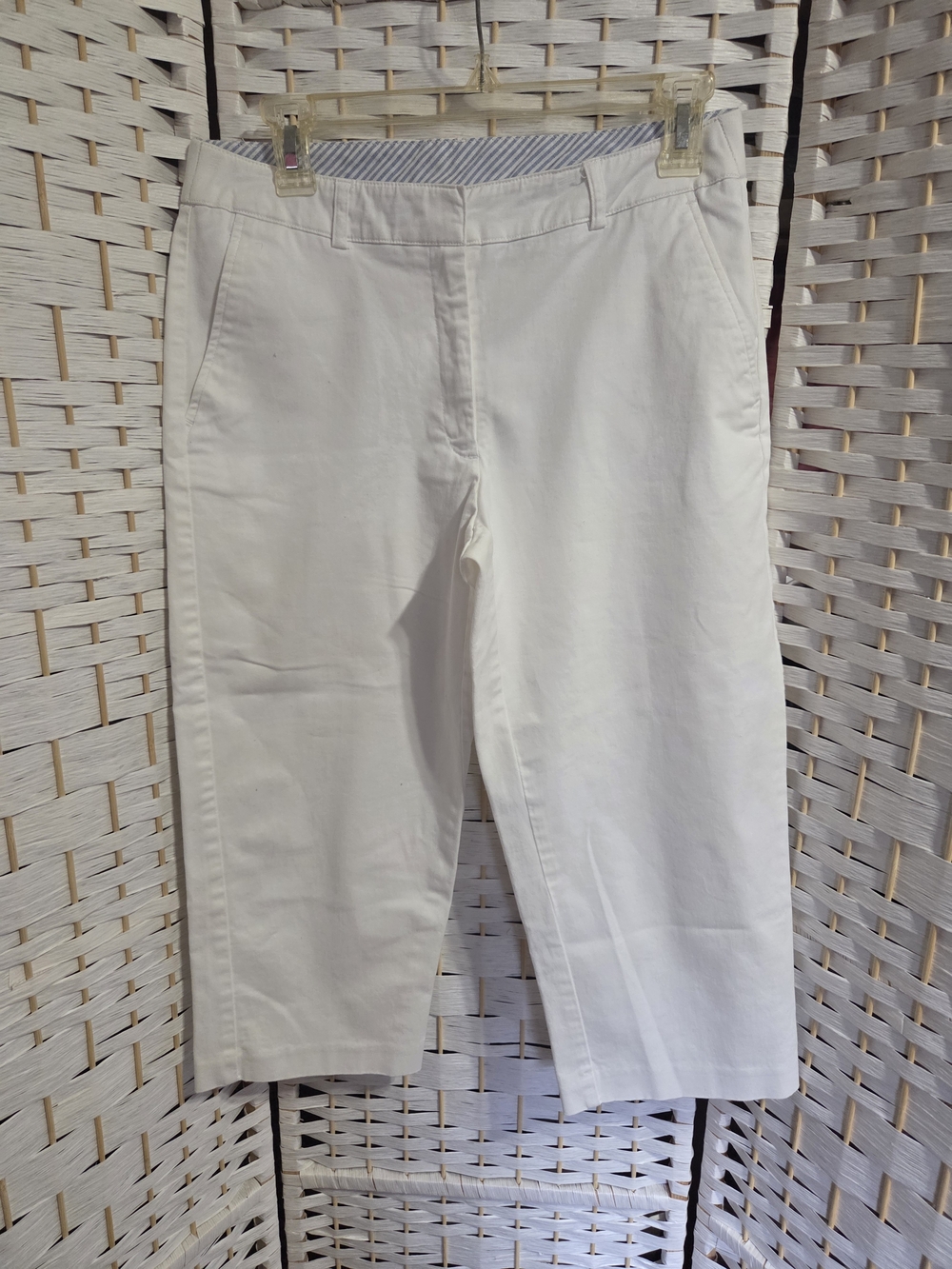 Kim Rogers White Capris